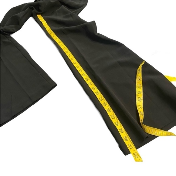 ANTHROPOLOGIE DREW Black Sleeveless Flare Wide Leg Elastic Waist Jumpsuit Size S - Picture 8 of 12